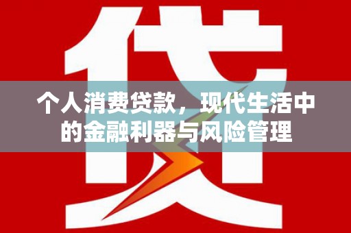 龙泉驿个人消费贷款，现代生活中的金融利器与风险管理
