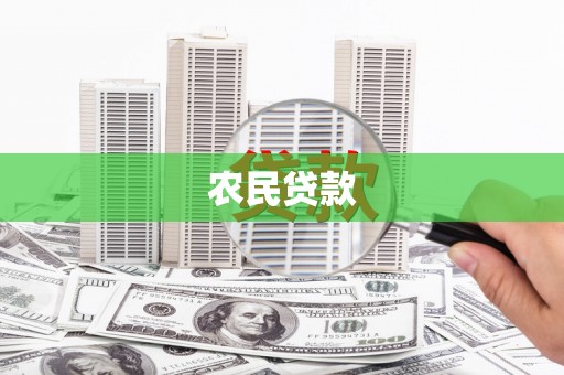 龙泉驿农民贷款
