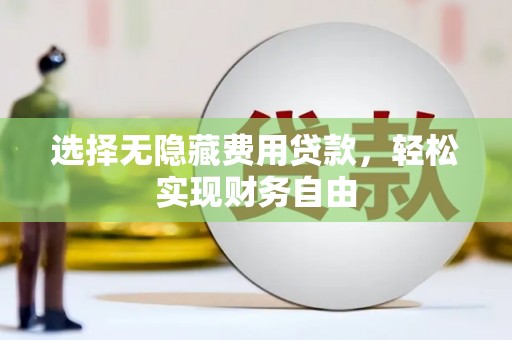龙泉驿选择无隐藏费用贷款，轻松实现财务自由