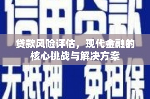 龙泉驿贷款风险评估，现代金融的核心挑战与解决方案