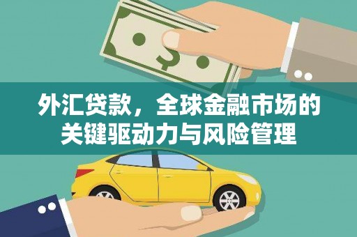 龙泉驿外汇贷款，全球金融市场的关键驱动力与风险管理
