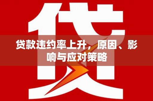 龙泉驿贷款违约率上升，原因、影响与应对策略