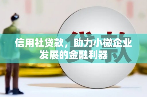 龙泉驿信用社贷款，助力小微企业发展的金融利器