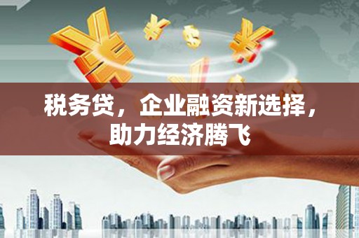 龙泉驿税务贷，企业融资新选择，助力经济腾飞