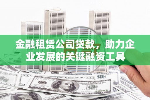 龙泉驿金融租赁公司贷款，助力企业发展的关键融资工具