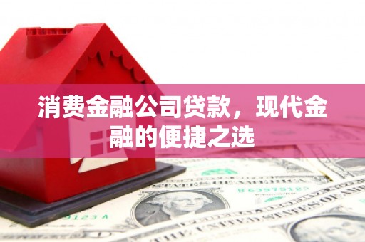 龙泉驿消费金融公司贷款，现代金融的便捷之选