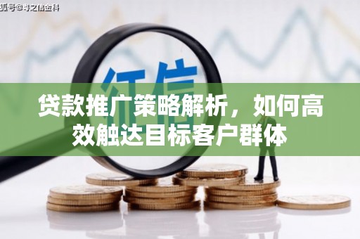 龙泉驿贷款推广策略解析，如何高效触达目标客户群体