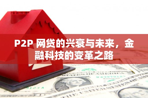 龙泉驿P2P 网贷的兴衰与未来，金融科技的变革之路