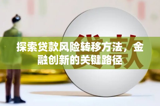 龙泉驿探索贷款风险转移方法，金融创新的关键路径