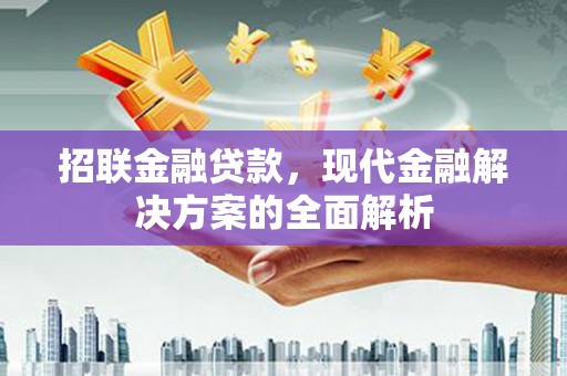 龙泉驿招联金融贷款，现代金融解决方案的全面解析