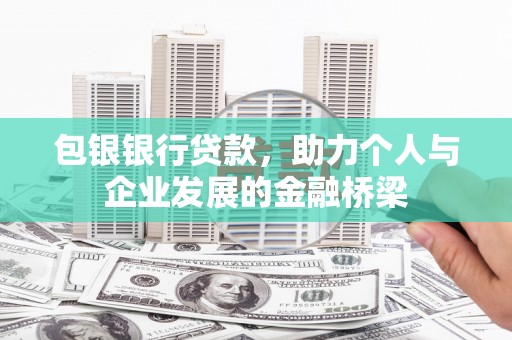 龙泉驿包银银行贷款，助力个人与企业发展的金融桥梁