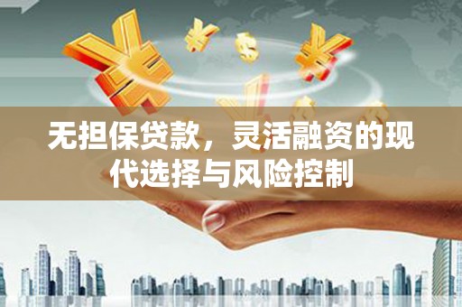 龙泉驿无担保贷款，灵活融资的现代选择与风险控制