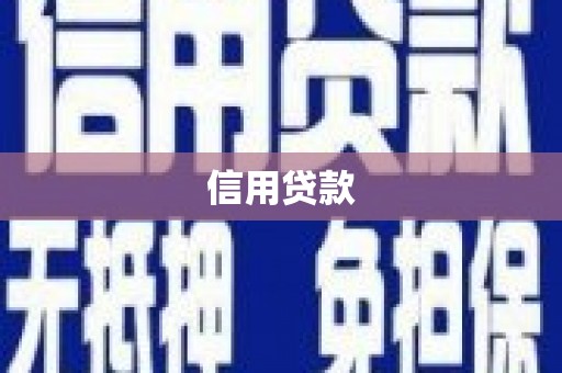 龙泉驿信用贷款