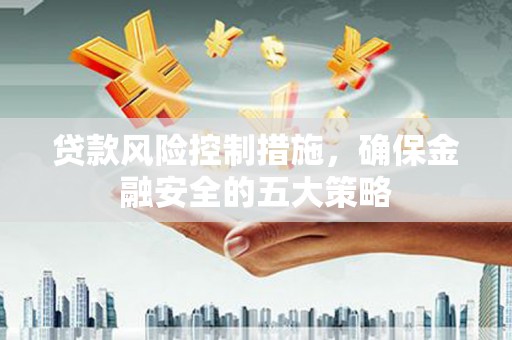 龙泉驿贷款风险控制措施，确保金融安全的五大策略