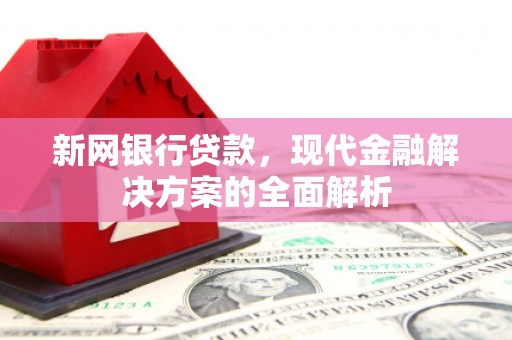 龙泉驿新网银行贷款，现代金融解决方案的全面解析
