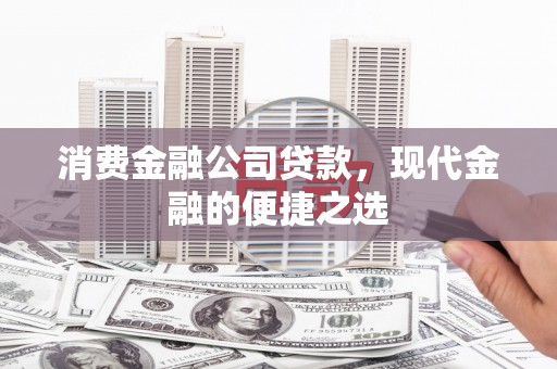 龙泉驿消费金融公司贷款，现代金融的便捷之选