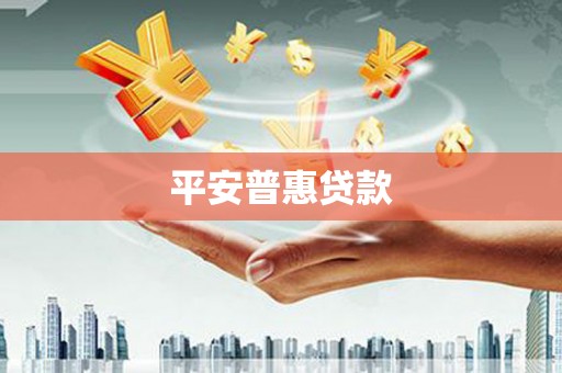 龙泉驿平安普惠贷款