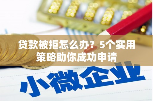 龙泉驿贷款被拒怎么办？5个实用策略助你成功申请