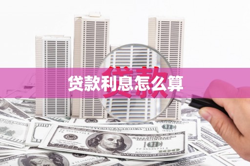 龙泉驿贷款利息怎么算