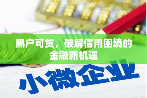 龙泉驿黑户可贷，破解信用困境的金融新机遇