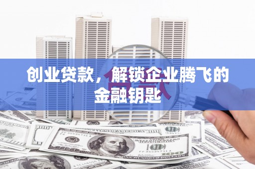 龙泉驿创业贷款，解锁企业腾飞的金融钥匙