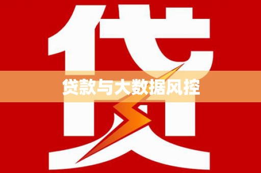 龙泉驿贷款与大数据风控