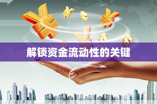 龙泉驿解锁资金流动性的关键