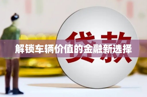 龙泉驿解锁车辆价值的金融新选择