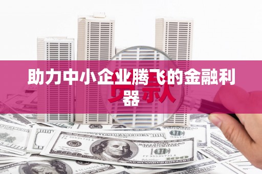 龙泉驿助力中小企业腾飞的金融利器
