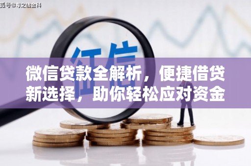 龙泉驿微信贷款全解析，便捷借贷新选择，助你轻松应对资金需求